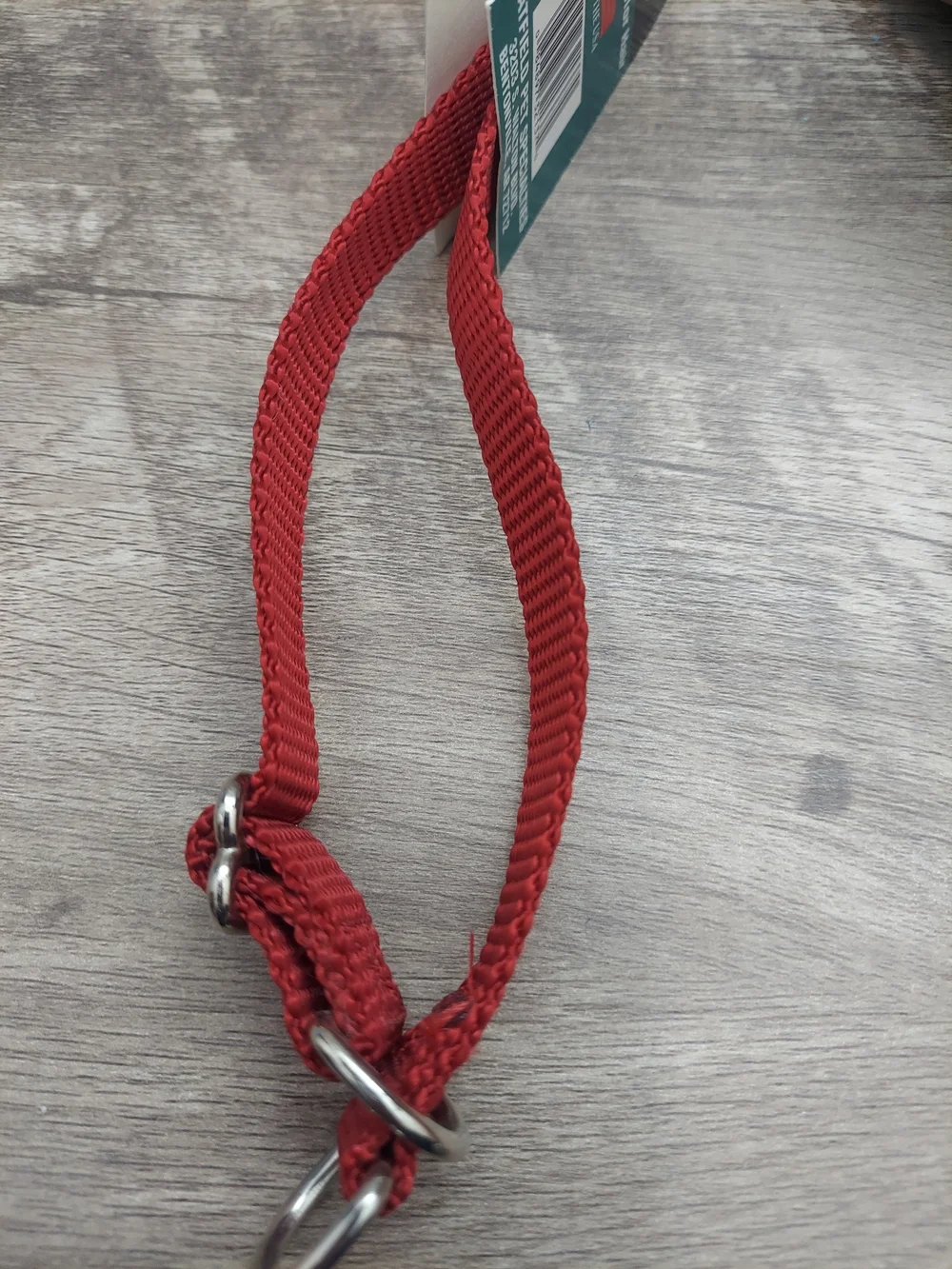 ​Hatfield Pet Specialties Slip Collar Small Red Nylon Adjustable Dog Training